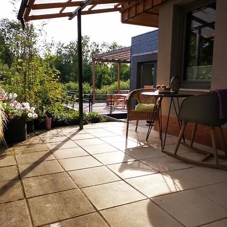 Lägenhet Schieferquartier - Charmantes Haus Im Gruenen Mit Terrasse Und Carport